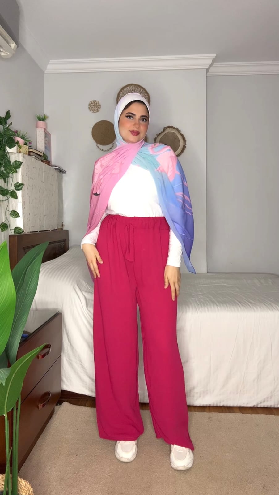 بنطلون وايد ليج