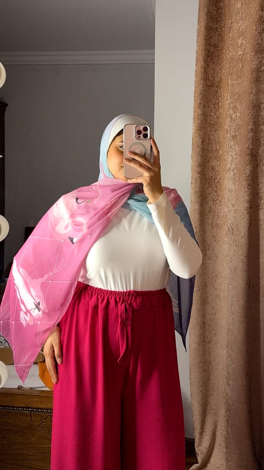 بنطلون وايد ليج
