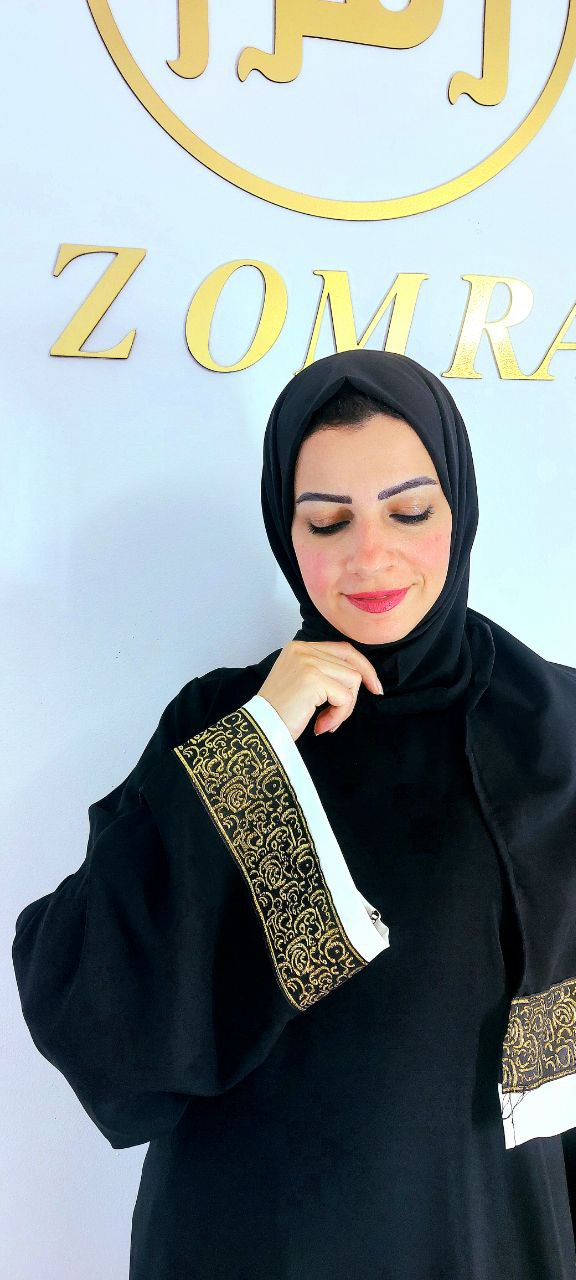 عبايه بزخرفه عربى